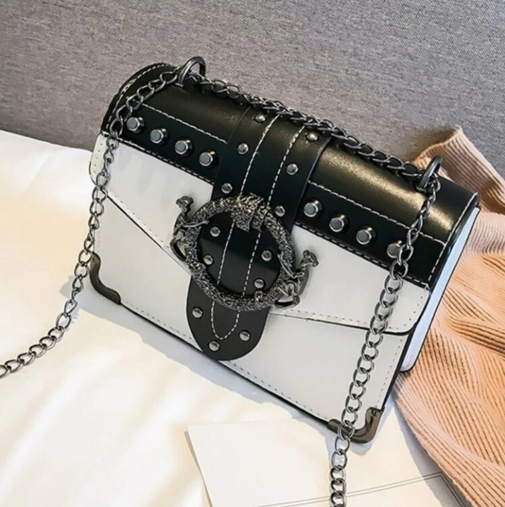 Buckle Decor Shoulder Bag - Picture 2 of 3